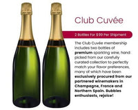 Club Cuvée - Champagne Club (Bi-Monthly) By "He Wines, She Dines"