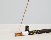 Australian Sandalwood Natural Incense + Wooden Pine Holder Set