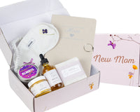 All natural Self-Care box for pregnancy and new Mom - the perfect gift to support wellness and self care through meaningful experiences