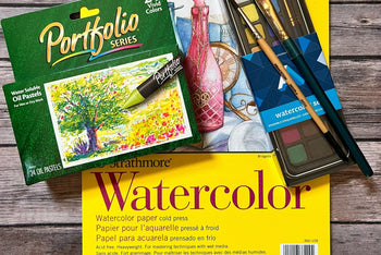 Young Artist Pack May 2022 - Watercolors and Watercolor Pastels