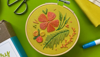 embroidery craft kits for adults